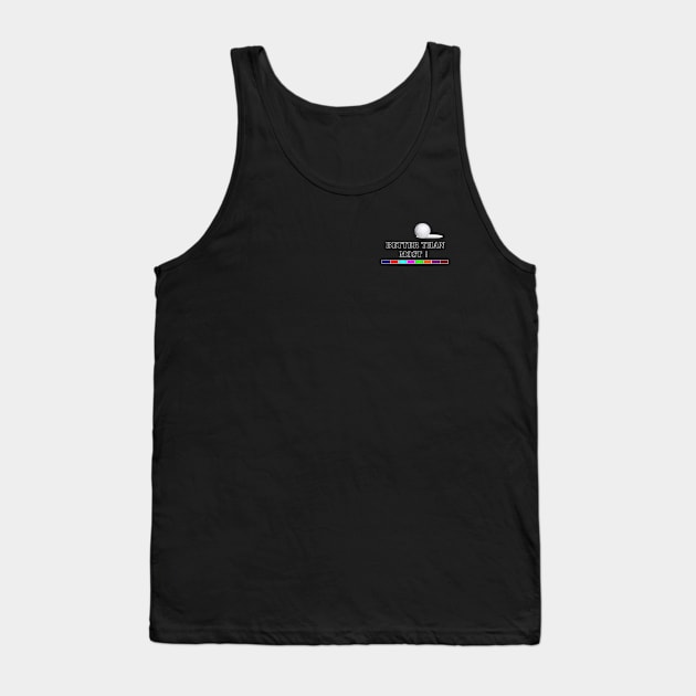 Better Yhan Most (colors small logo) Tank Top by Ruggeri Collection